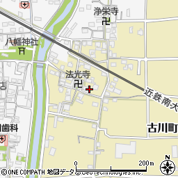 奈良県橿原市古川町209周辺の地図