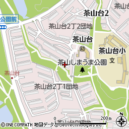 大阪府堺市南区茶山台2丁1-20周辺の地図