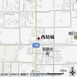 奈良県大和高田市西坊城183周辺の地図