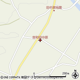 吉和田中原(旧道)周辺の地図