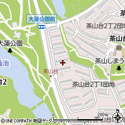 大阪府堺市南区茶山台2丁1-5周辺の地図