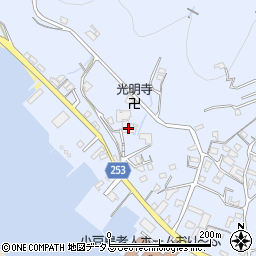 香川県小豆郡土庄町淵崎甲462周辺の地図