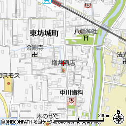 奈良県橿原市東坊城町476周辺の地図