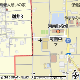 大阪府南河内郡河南町白木1302-1周辺の地図