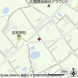 広島県東広島市志和町志和西10633周辺の地図