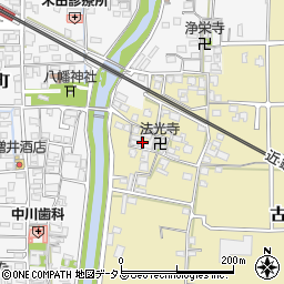 奈良県橿原市古川町217周辺の地図