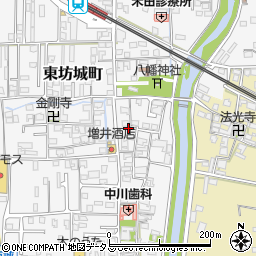 奈良県橿原市東坊城町479-3周辺の地図
