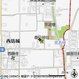 奈良県大和高田市西坊城57-6周辺の地図
