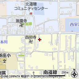 奈良県葛城市南道穗周辺の地図
