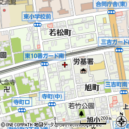 広島県福山市寺町11周辺の地図