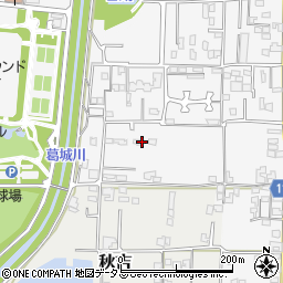 奈良県大和高田市西坊城319-5周辺の地図