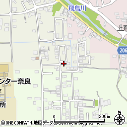 奈良県橿原市城殿町334-27周辺の地図