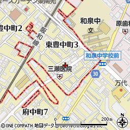 パピプ訪問看護ステーション周辺の地図