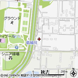 奈良県大和高田市西坊城343-3周辺の地図
