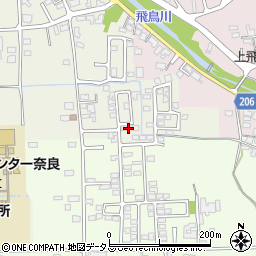 奈良県橿原市城殿町334-25周辺の地図