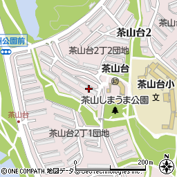 大阪府堺市南区茶山台2丁1-27周辺の地図