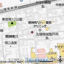 三島治療院周辺の地図
