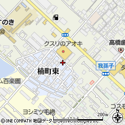大阪府泉大津市楠町東3-62周辺の地図