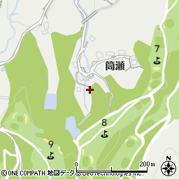 広島県広島市安佐北区安佐町筒瀬1915周辺の地図
