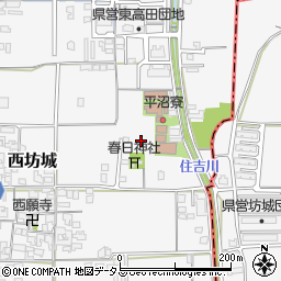 奈良県大和高田市西坊城57-11周辺の地図