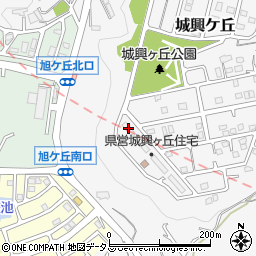 県営城興ケ丘住宅４号館周辺の地図