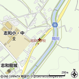 広島県東広島市志和町志和西1517周辺の地図