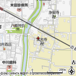 奈良県橿原市古川町219周辺の地図