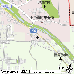 奈良県橿原市上飛騨町178-4周辺の地図
