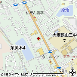 びっくりドンキー大阪狭山店周辺の地図