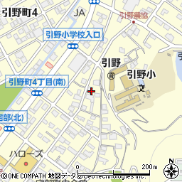 広島県福山市引野町3丁目25周辺の地図