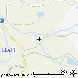 兵庫県淡路市生田田尻446周辺の地図