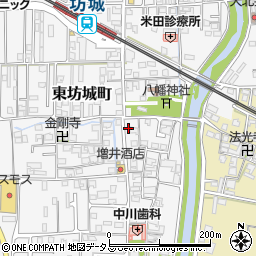 奈良県橿原市東坊城町484周辺の地図