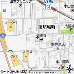 奈良県橿原市東坊城町868周辺の地図