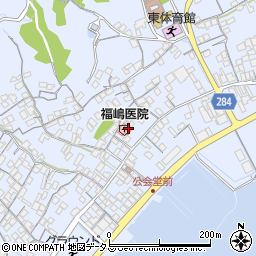 福嶋医院周辺の地図