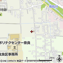 奈良県橿原市城殿町346周辺の地図