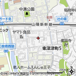 寺尾アパート周辺の地図