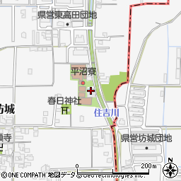 奈良県大和高田市西坊城75-1周辺の地図