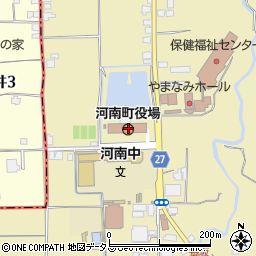 大阪府南河内郡河南町白木1359-6周辺の地図