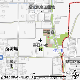奈良県大和高田市西坊城57-13周辺の地図