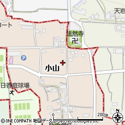 奈良県高市郡明日香村小山145周辺の地図