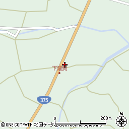 広島県東広島市高屋町造賀2402周辺の地図