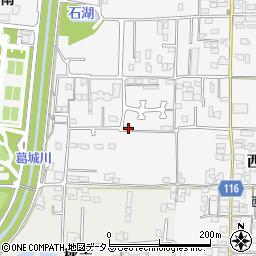 奈良県大和高田市西坊城301-1周辺の地図