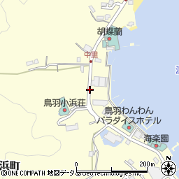 小浜温泉周辺の地図