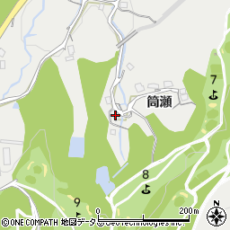 広島県広島市安佐北区安佐町筒瀬1892周辺の地図