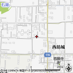 奈良県大和高田市西坊城270-3周辺の地図