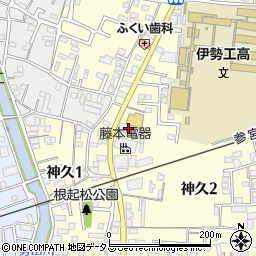 富士木材工場周辺の地図