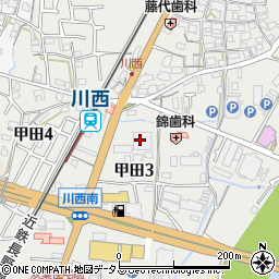スギ薬局　富田林甲田店周辺の地図