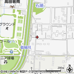 奈良県大和高田市西坊城471-3周辺の地図