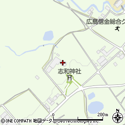 広島県東広島市志和町志和西625周辺の地図