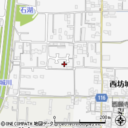 奈良県大和高田市西坊城295-16周辺の地図